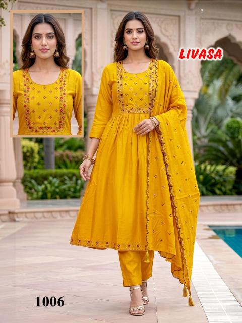 Desi kudi livasa 3pcs wholesale kurti shops in secunderabad